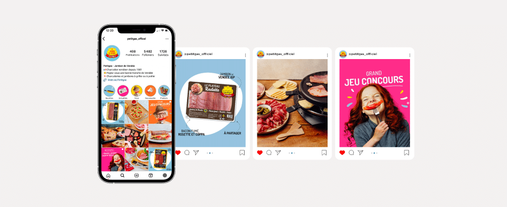 Post Instagram Petitgas social media