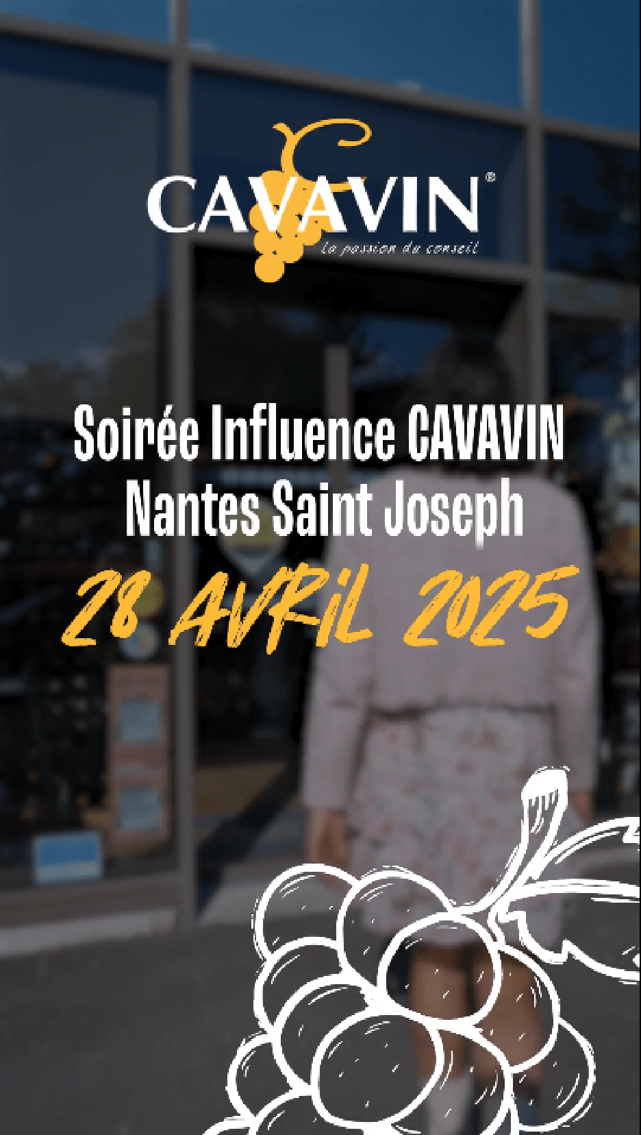 Soirée influence Cavavin Nantes par Aioli Digital agence communication food