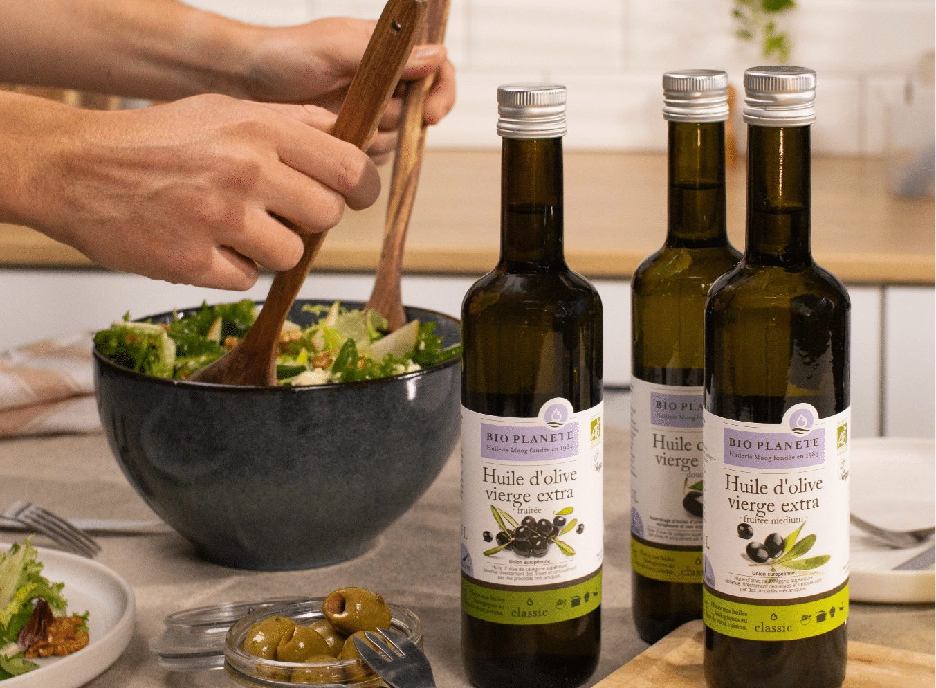 Salde avec huile d'olive
